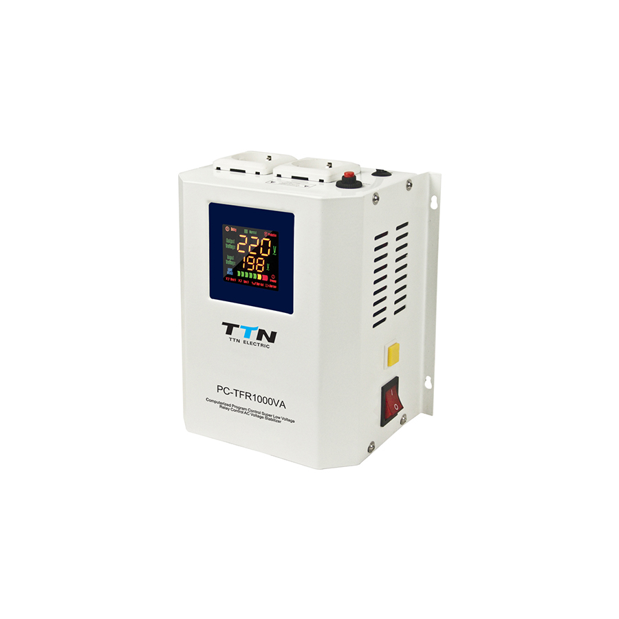 PC-TFR 500VA منظم جهد كهربائي للتحكم في التتابع على الحائط